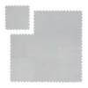 relaxdays Bodenschutzmatte »Flauschiger Puzzleteppich im 9er Set«, 9-St., Grau