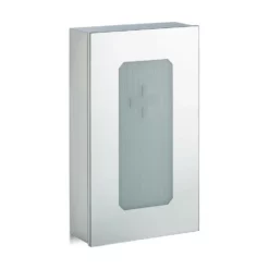 relaxdays Medizinschrank »Medizinschrank Edelstahl«