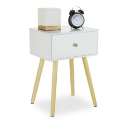 relaxdays Nachttisch »Nachttisch mit 1 Schublade«