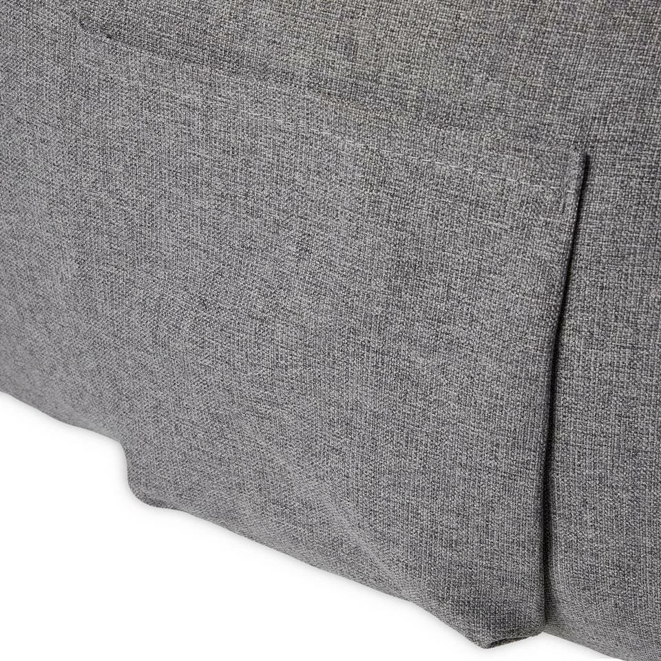 relaxdays Sitzsack »Grauer Sitzsack mit Lehne« – Bild 6