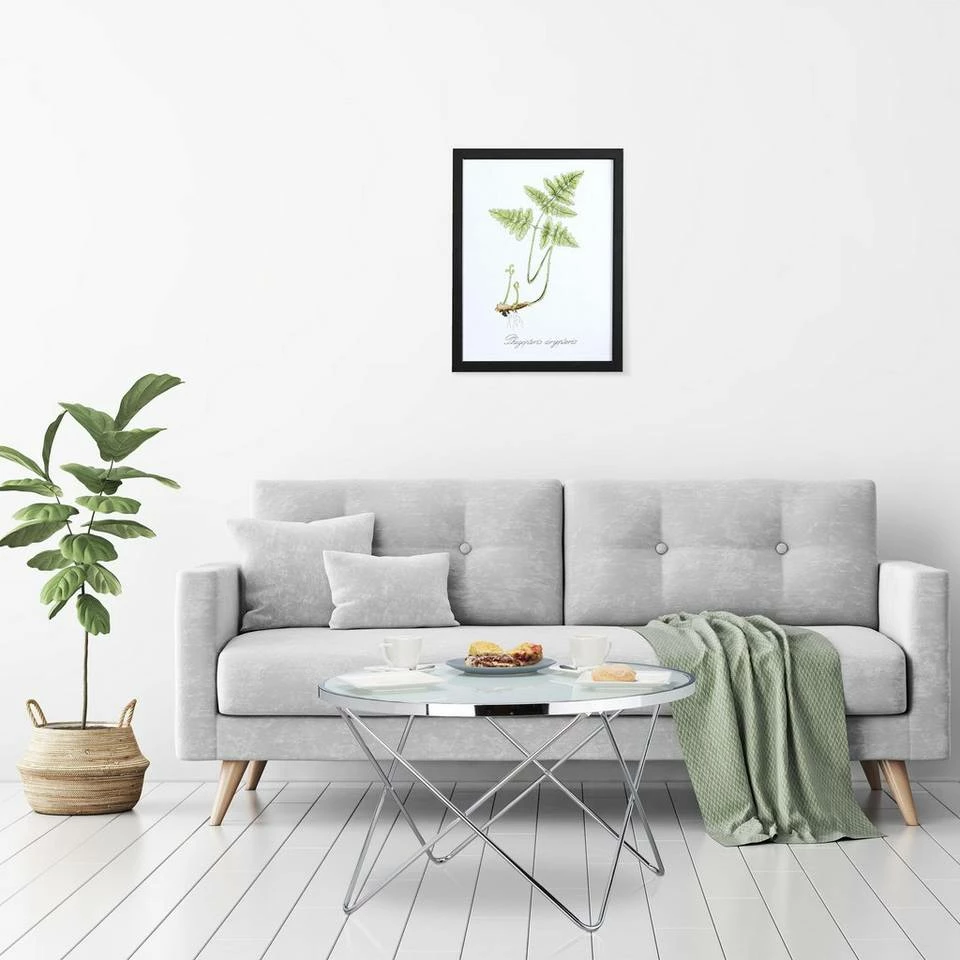 relaxdays Beistelltisch »Beistelltisch Milchglas Large« – Bild 2