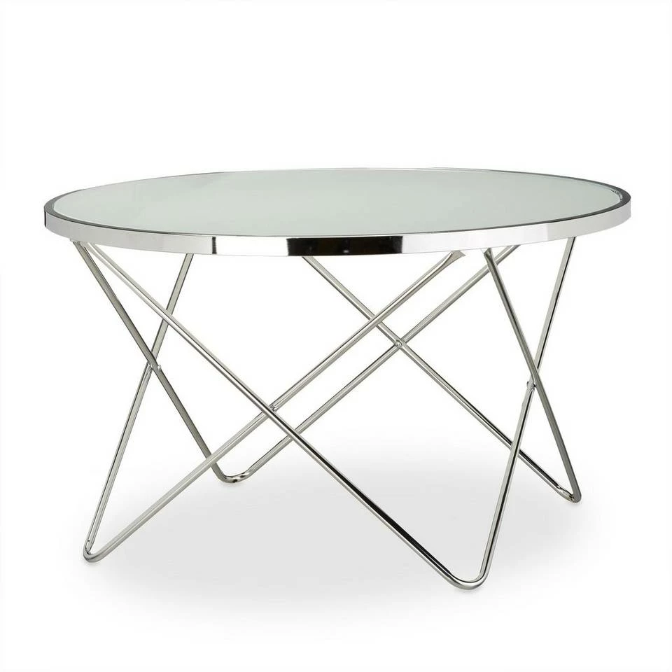 relaxdays Beistelltisch »Beistelltisch Milchglas Large« – Bild 9