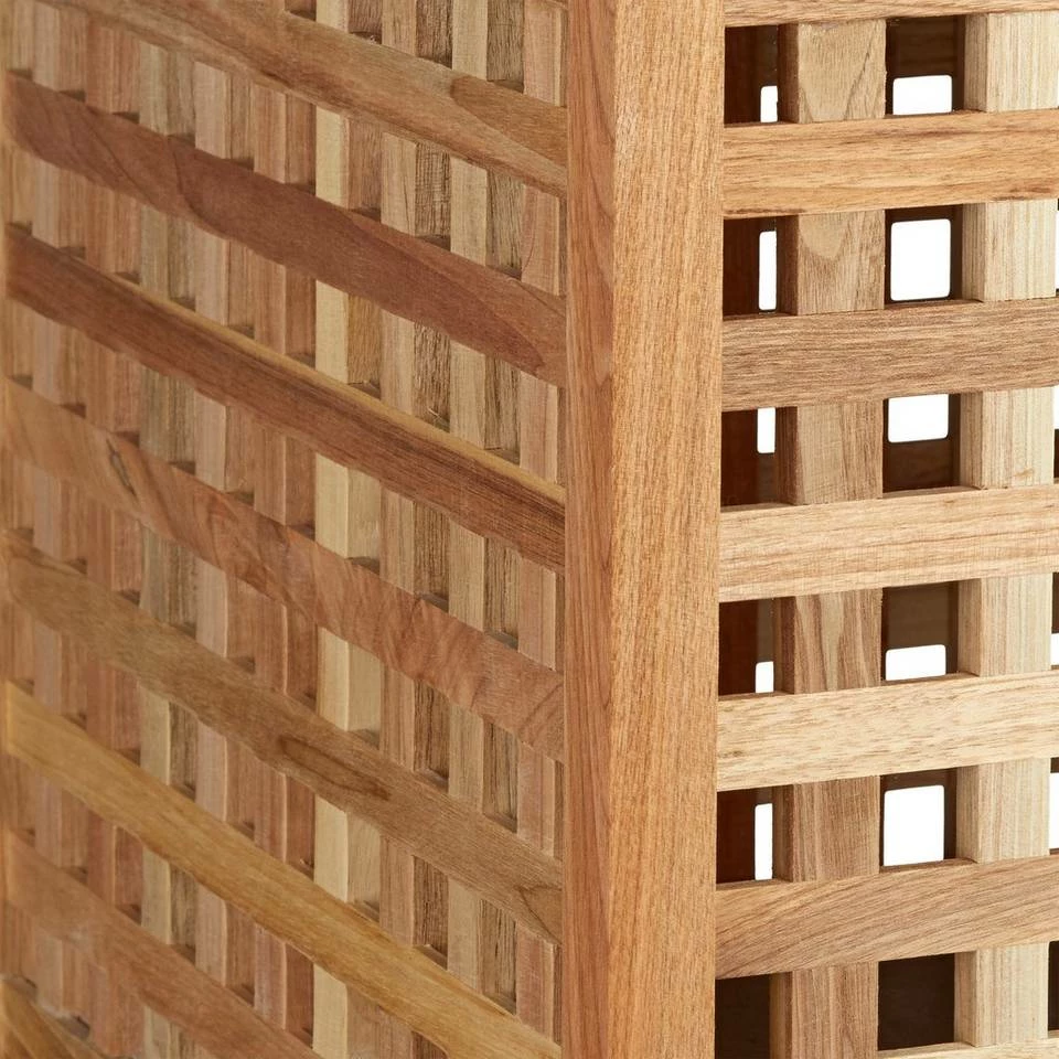 relaxdays Badhocker »Badhocker Walnuss mit Wäschesammler« – Bild 5