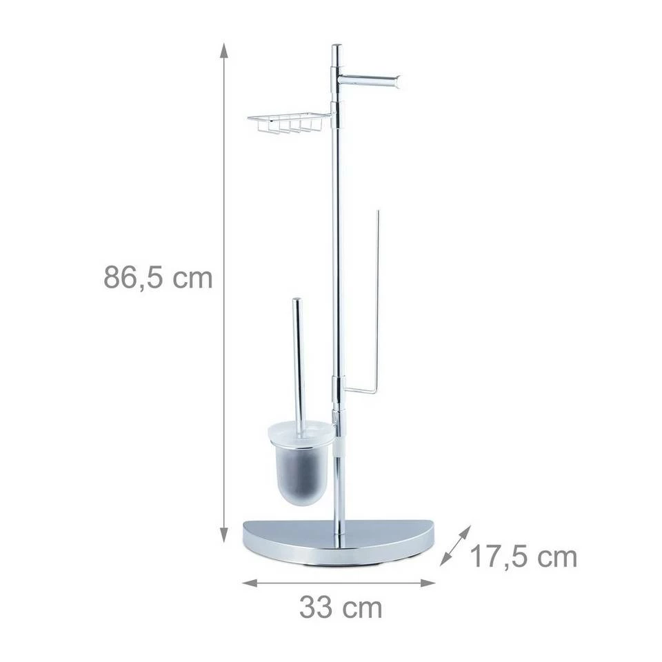 relaxdays Badezimmer-Set »WC-Garnitur universal« – Bild 4