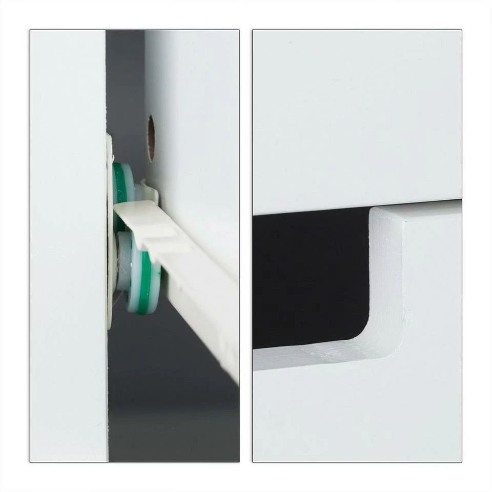 relaxdays Sitztruhe »Sitzkommode mit 2 Schubladen« – Bild 7