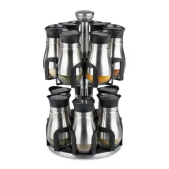 relaxdays Gewürzkarussell »Gewürzkarussell mit 12 Gläsern«