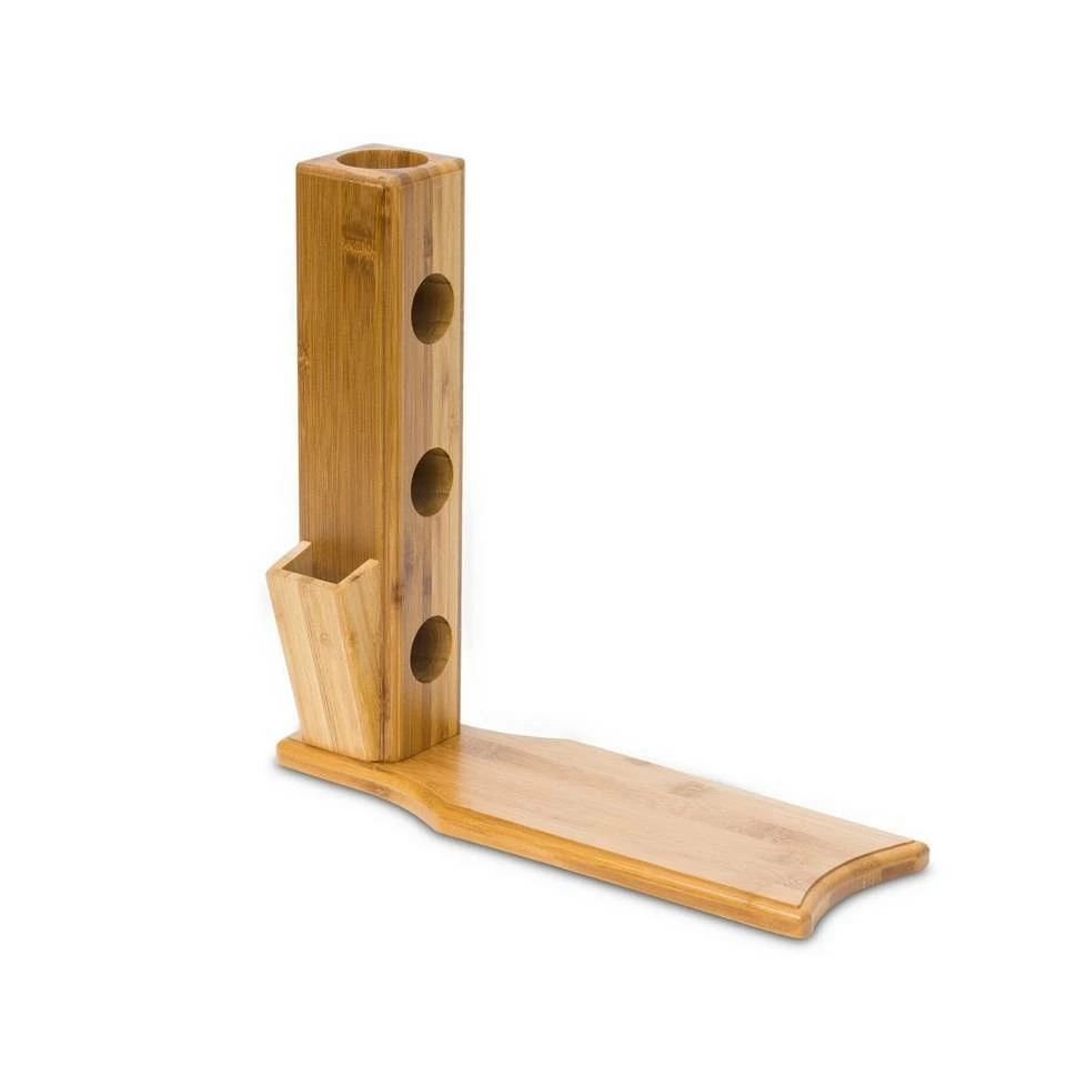 relaxdays Weinregal »Weinständer Bambus für 3 Flaschen« – Bild 6