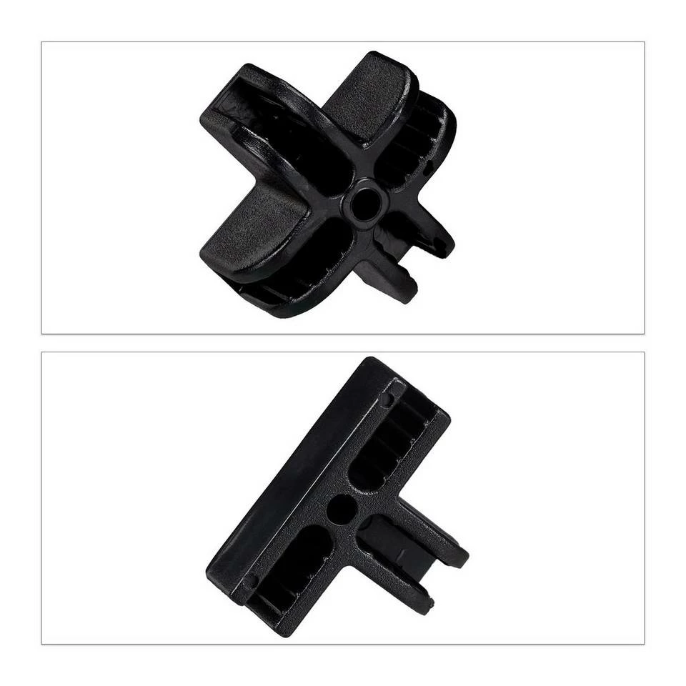 relaxdays Steckregal »320 x Verbindungsstück Regal schwarz« – Bild 9