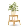relaxdays Blumenhocker »Bambus Blumenhocker 2-stufig«