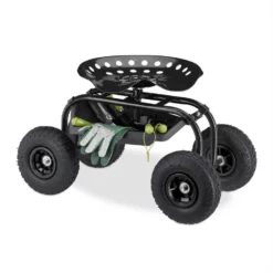 relaxdays Rollsitz »Rollsitz für den Garten«