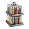 relaxdays Gewürzkarussell »Drehbares Gewürzkarussell mit 16 Gläsern«