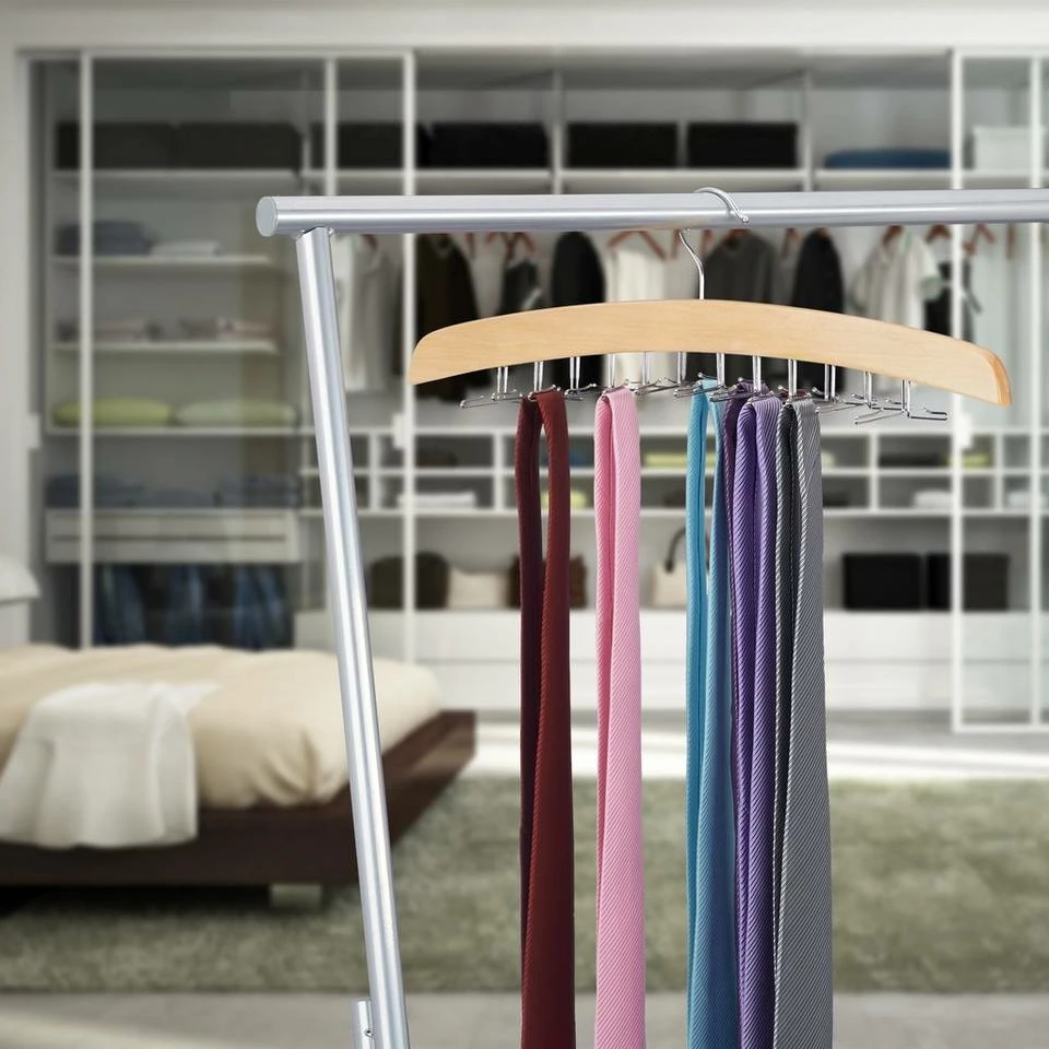 relaxdays Krawattenhalter »2 x Krawattenhalter Holz« – Bild 3