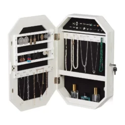 relaxdays Schmuckschrank »Hängender Schmuckschrank mit Spiegel«