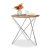 relaxdays Beistelltisch »Beistelltisch rund im Vintage Look«, Dia. 60cm
