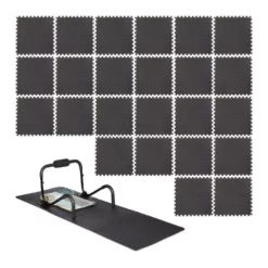 relaxdays Bodenschutzmatte »24 x Schutzmatte Boden Set«